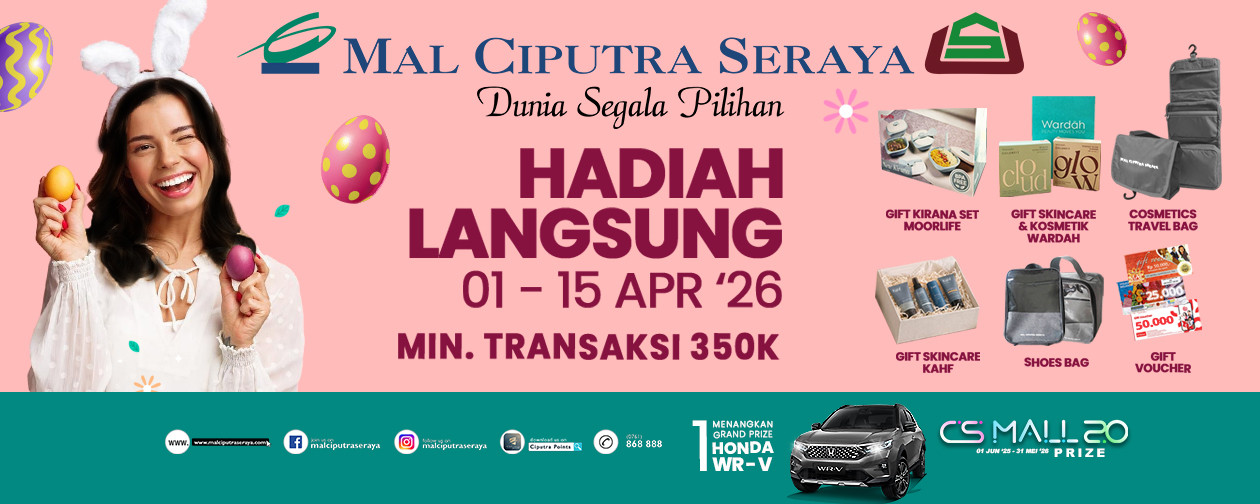 Hadiah Langsung April 01 - 15 April 2026